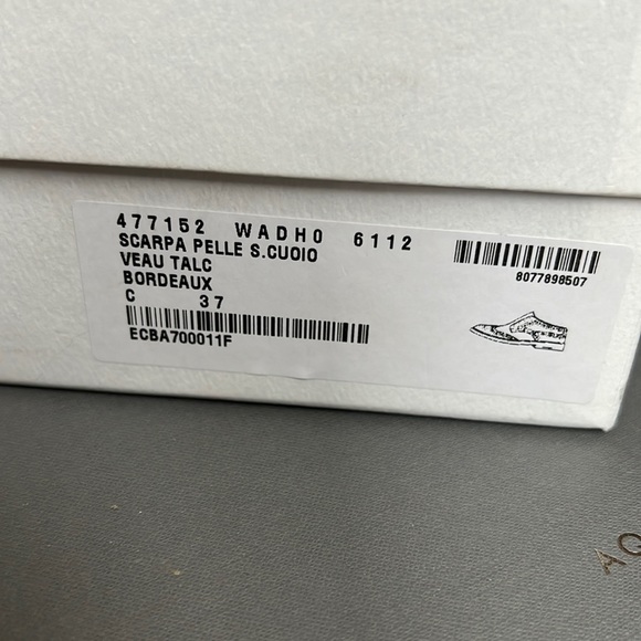 Balenciaga Bordeaux Oxfords/Brogues with gold hardware - Picture 8 of 9